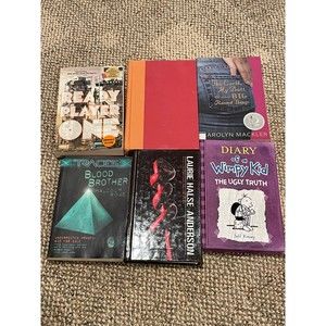 6 Teen Young Adult Books: Ready Player One And Diary Of A Wimpy Kid
